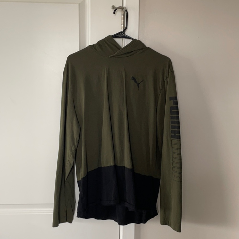 Puma long sleeve with hoodie